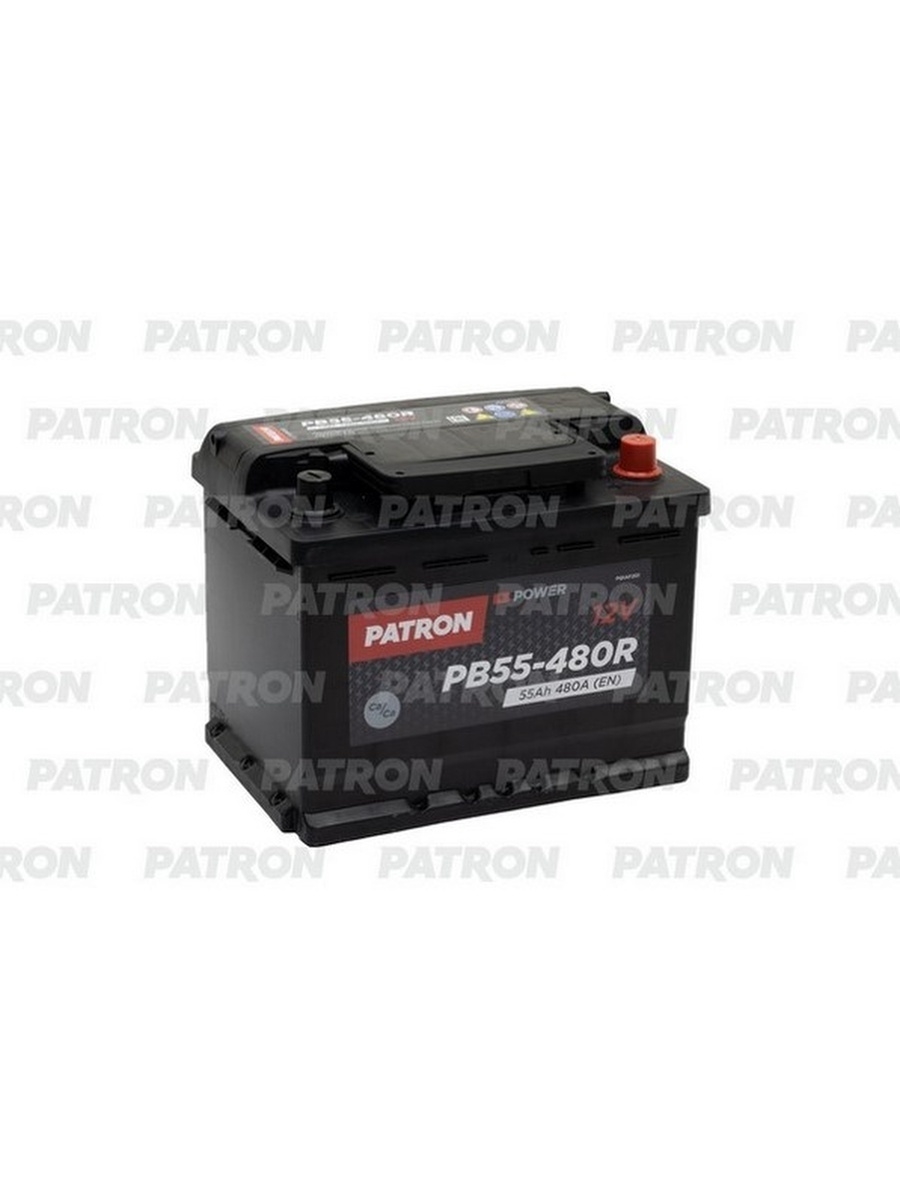 PATRON POWER 12V 55AH 480A ETN 0(R+) 242x175x190mm 13,1kg