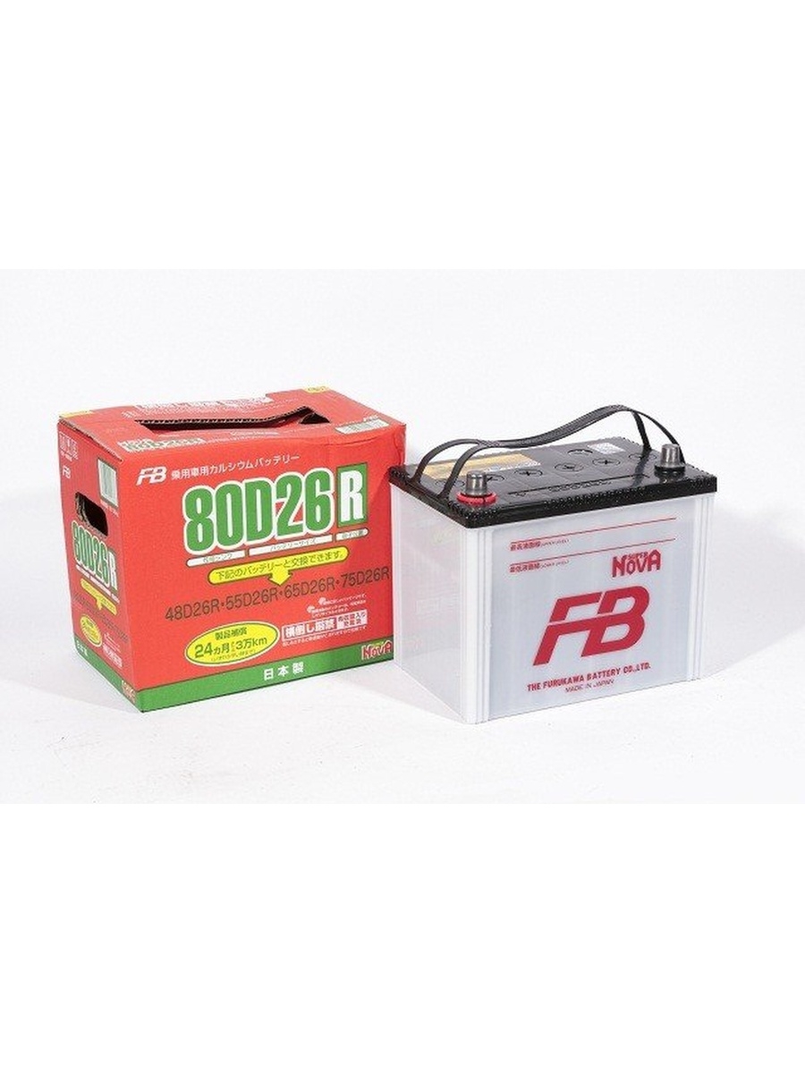 Аккумулятор FB Super Nova 68700 обр (-+) FURUKAWA BATTERY 80D26L