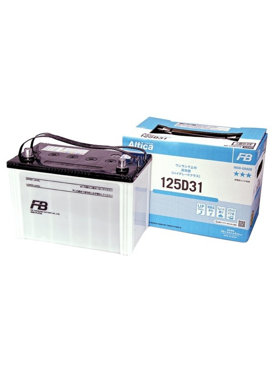 Аккумулятор FB Altica HIGH-GRADE 90850 обр (-+) FURUKAWA BATTERY 125D31L