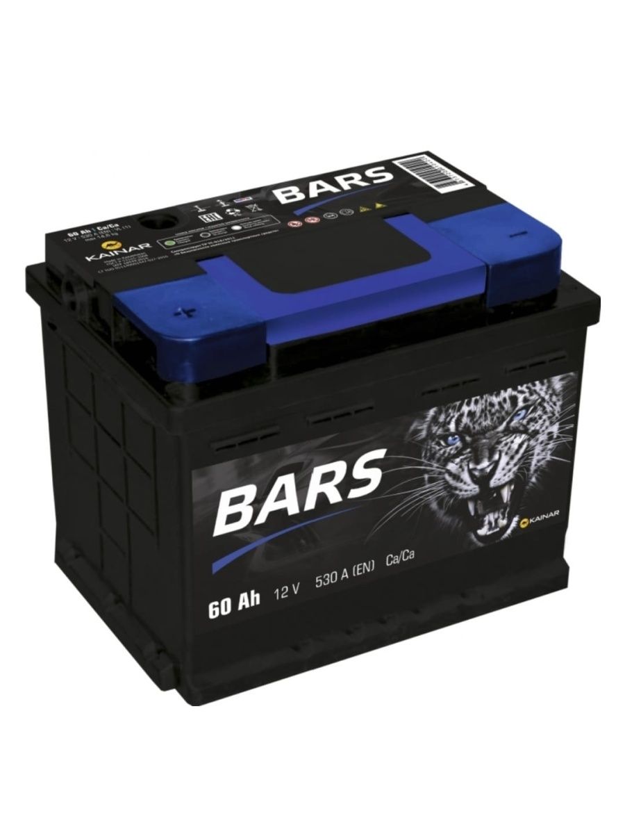 Аккумулятор BARS 60 Ah 12 V