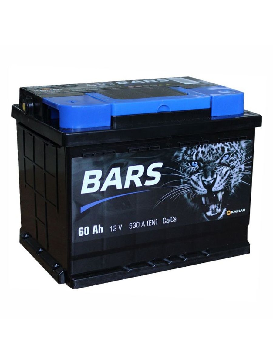 Аккумулятор Bars Silver 60Ah-+