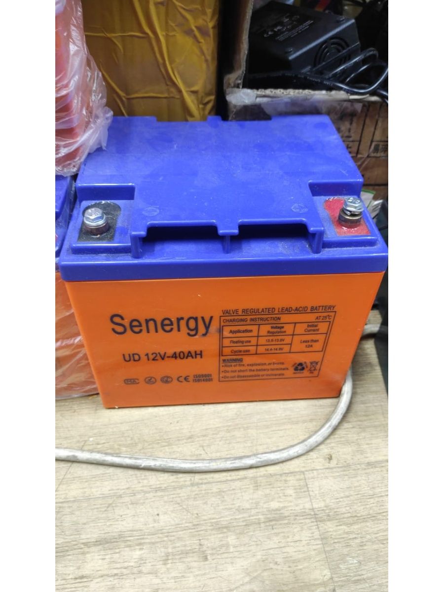 Аккумулятор тяговый Senergy 12V40Ah