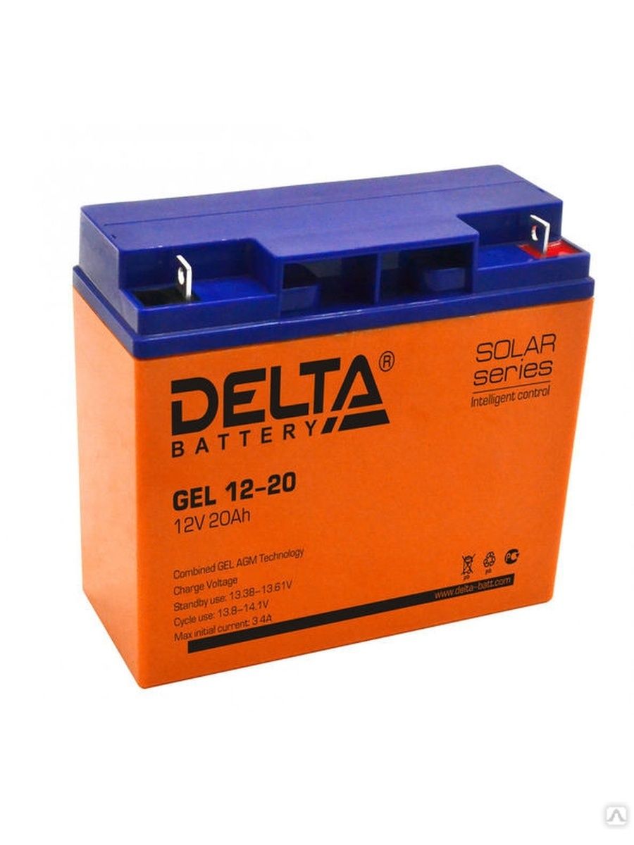 Аккумулятор Delta GEL 12-20