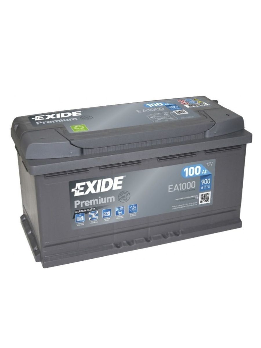 Аккумулятор EXIDE Premium EA1000 100Ah