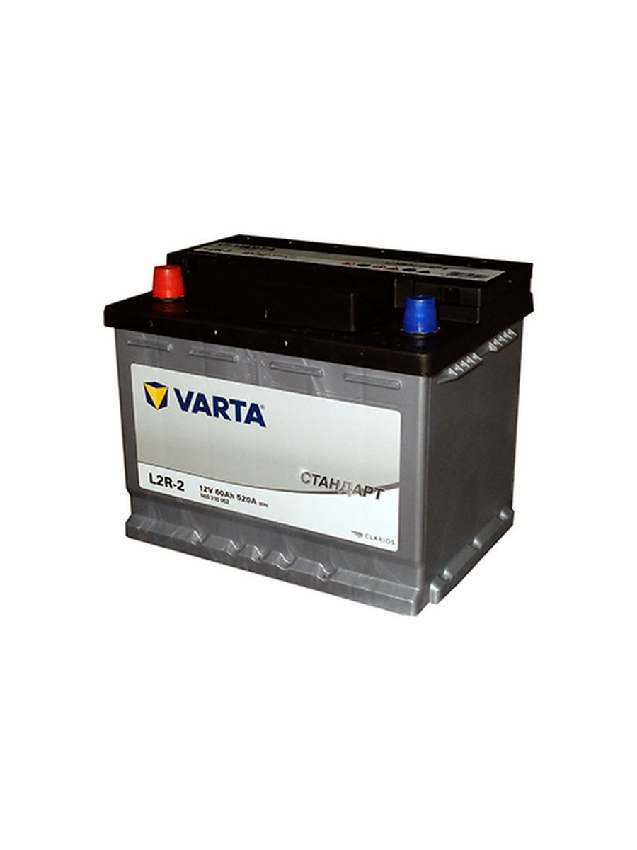 Аккумуляторная батарея VARTA L2R2 standart 60A (+-)