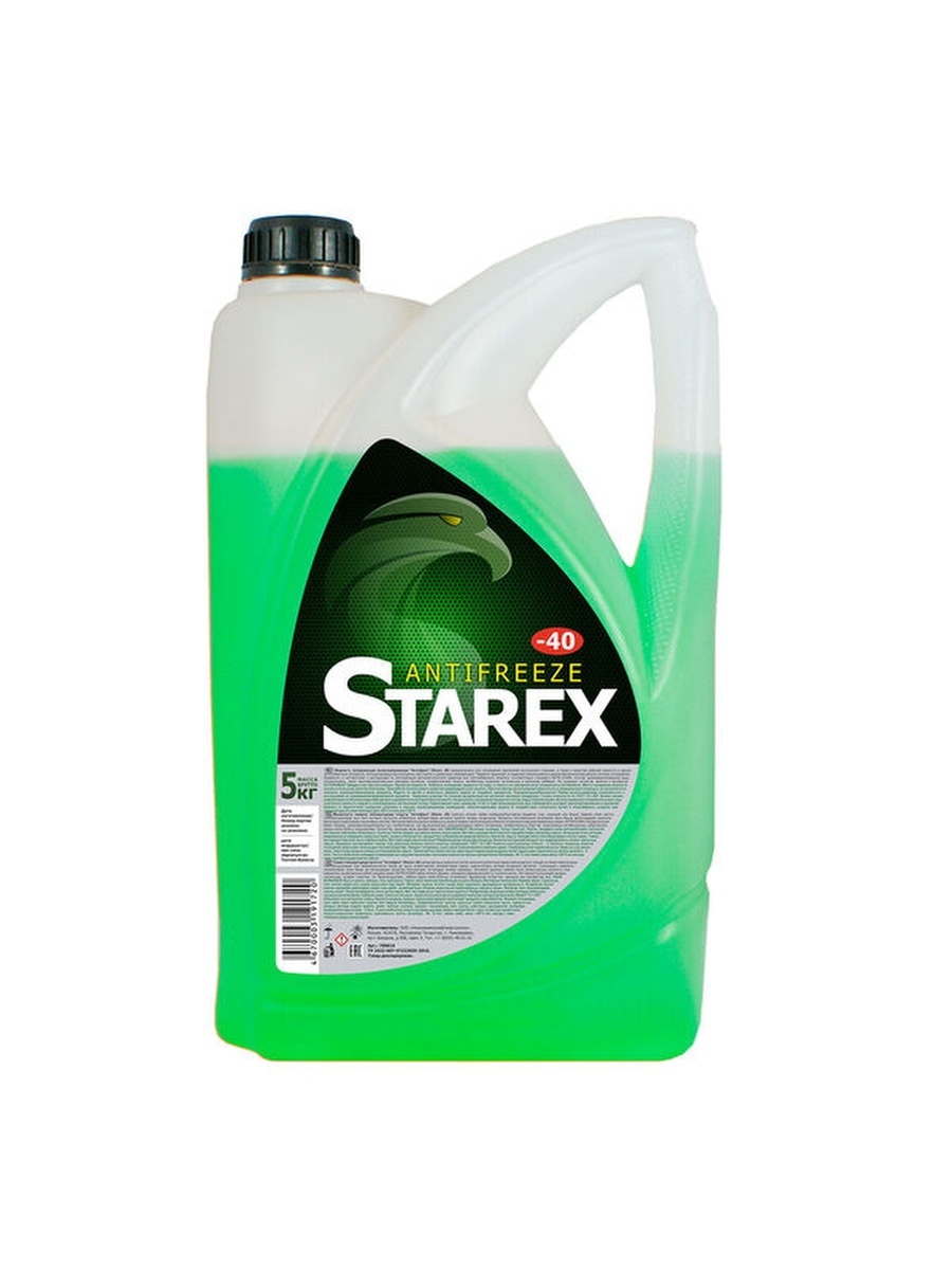 Антифриз Starex Green зеленый G11  5 кг 700616 (1 шт.)