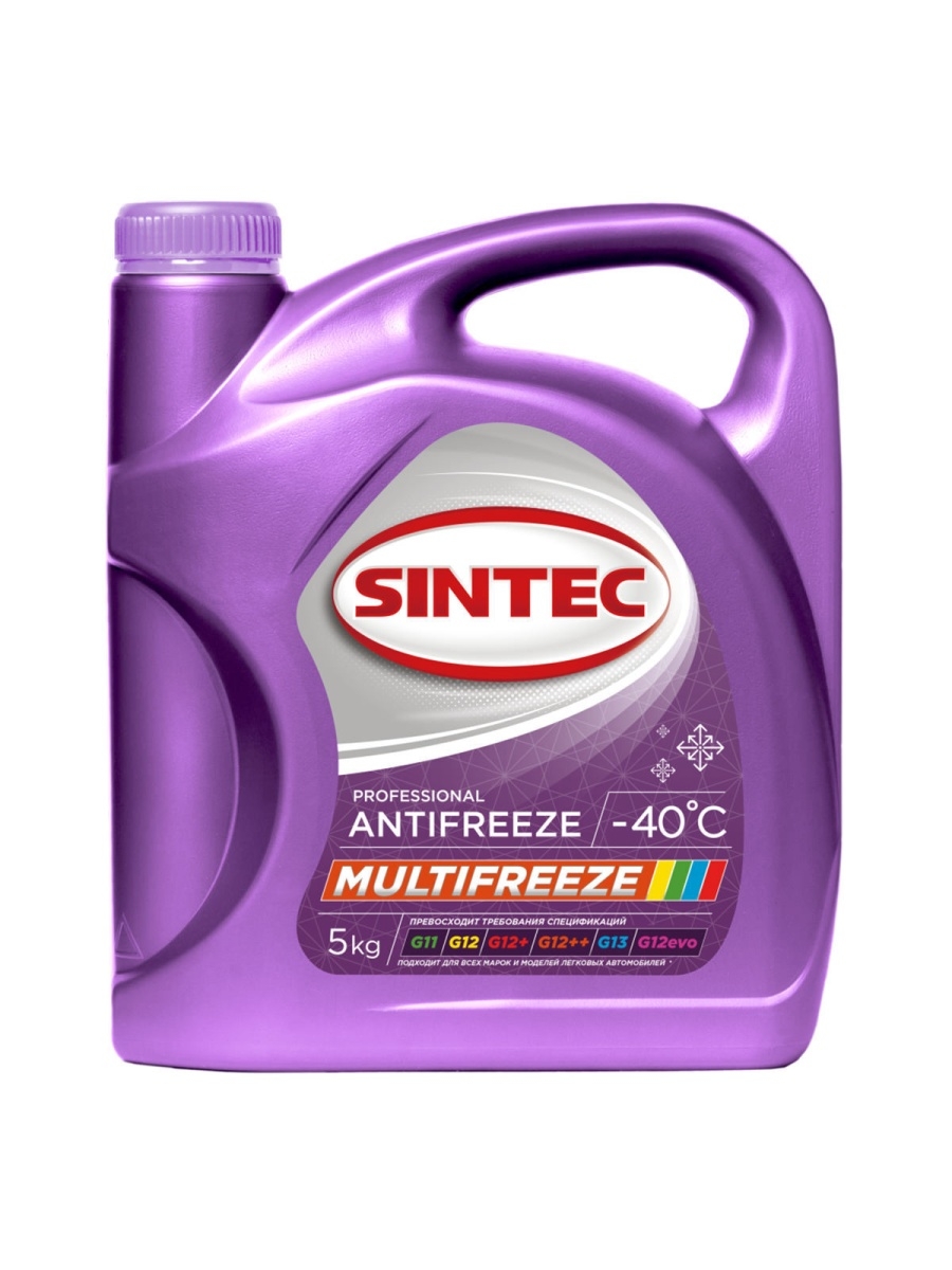 Антифриз Sintec Multi Freeze 5кг