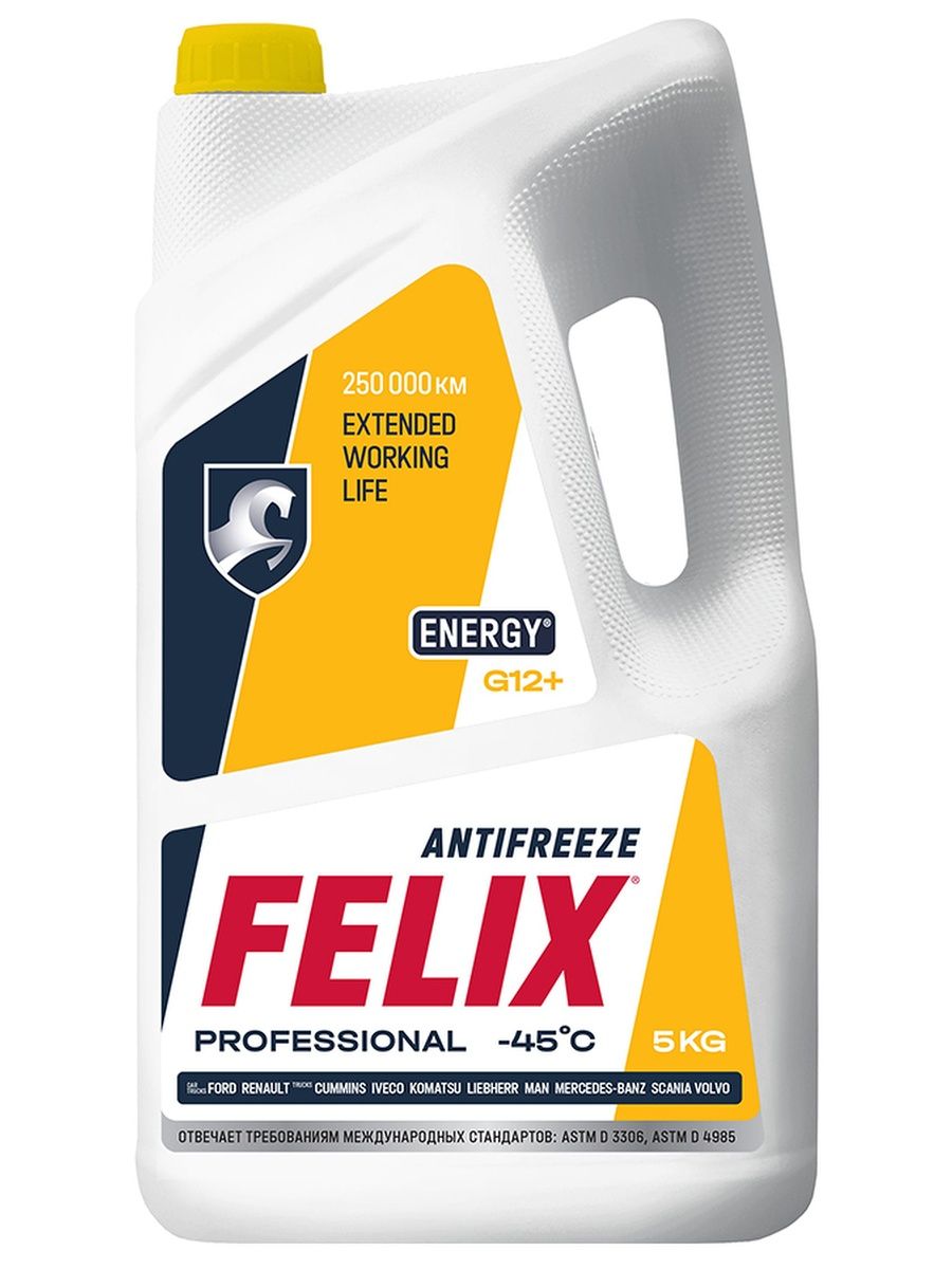 Антифриз FELIX ENERGY-45 желтый