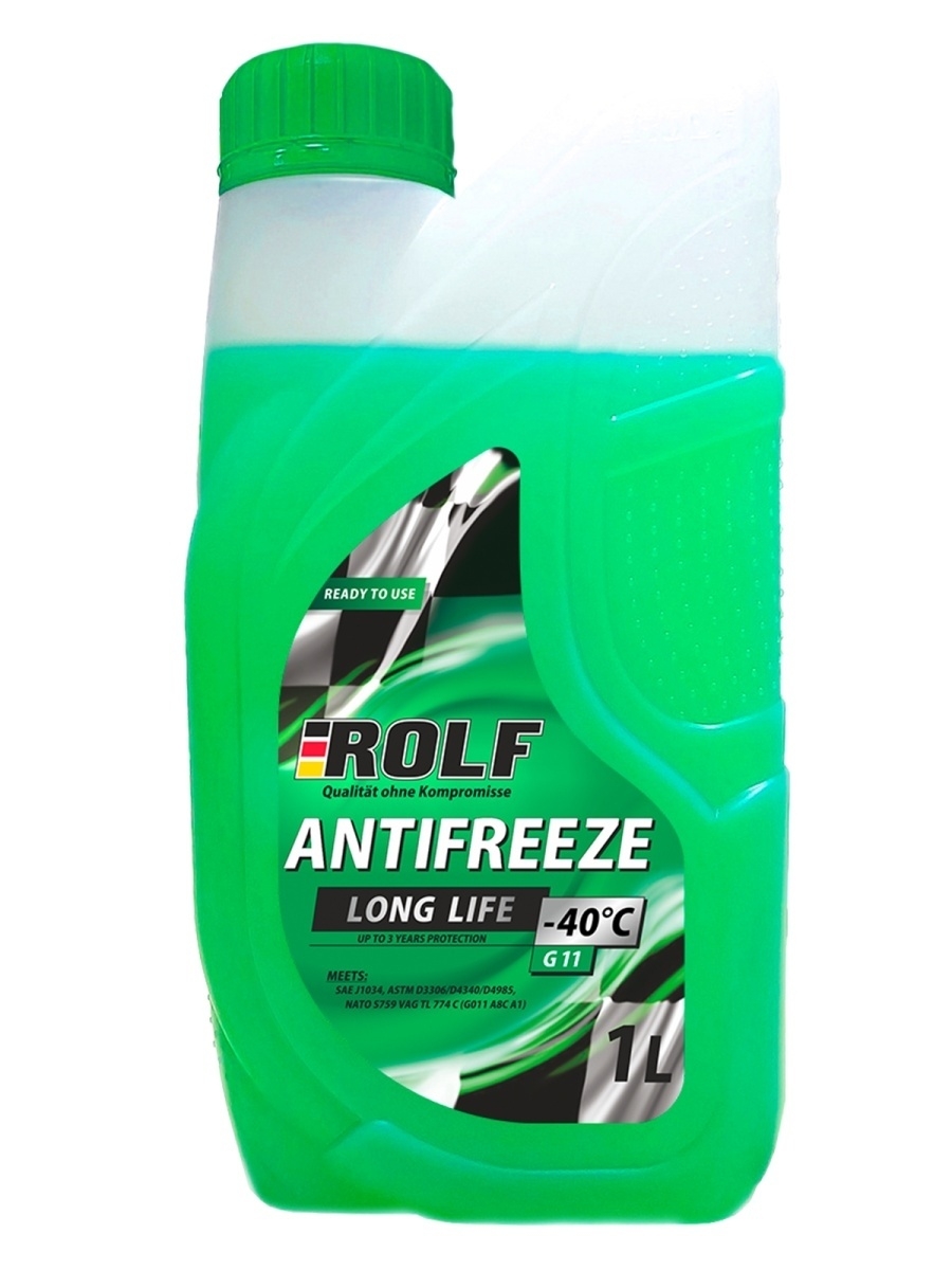 Антифриз ROLF Antifreeze G11 Green 1л