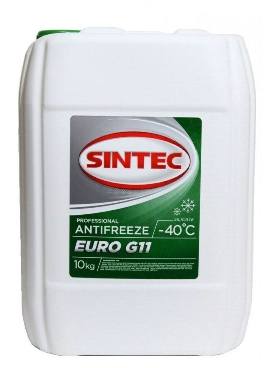 Антифриз SINTEC EURO G11 -40 10 кг