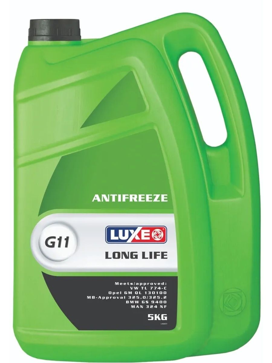 Антифриз LUXЕ -40 LONG LIFE G11 GREEN