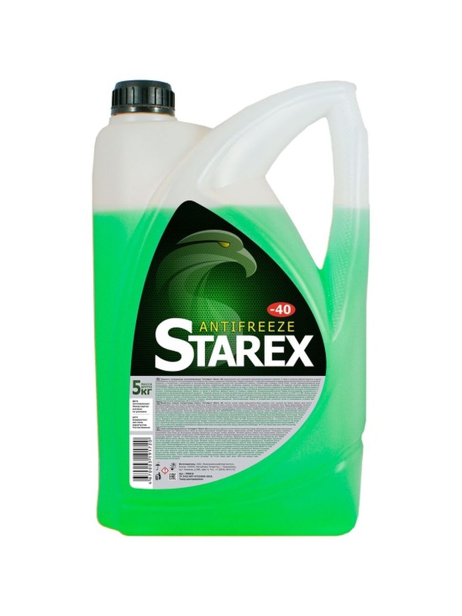 Антифриз STAREX Green -40 C 5 кг