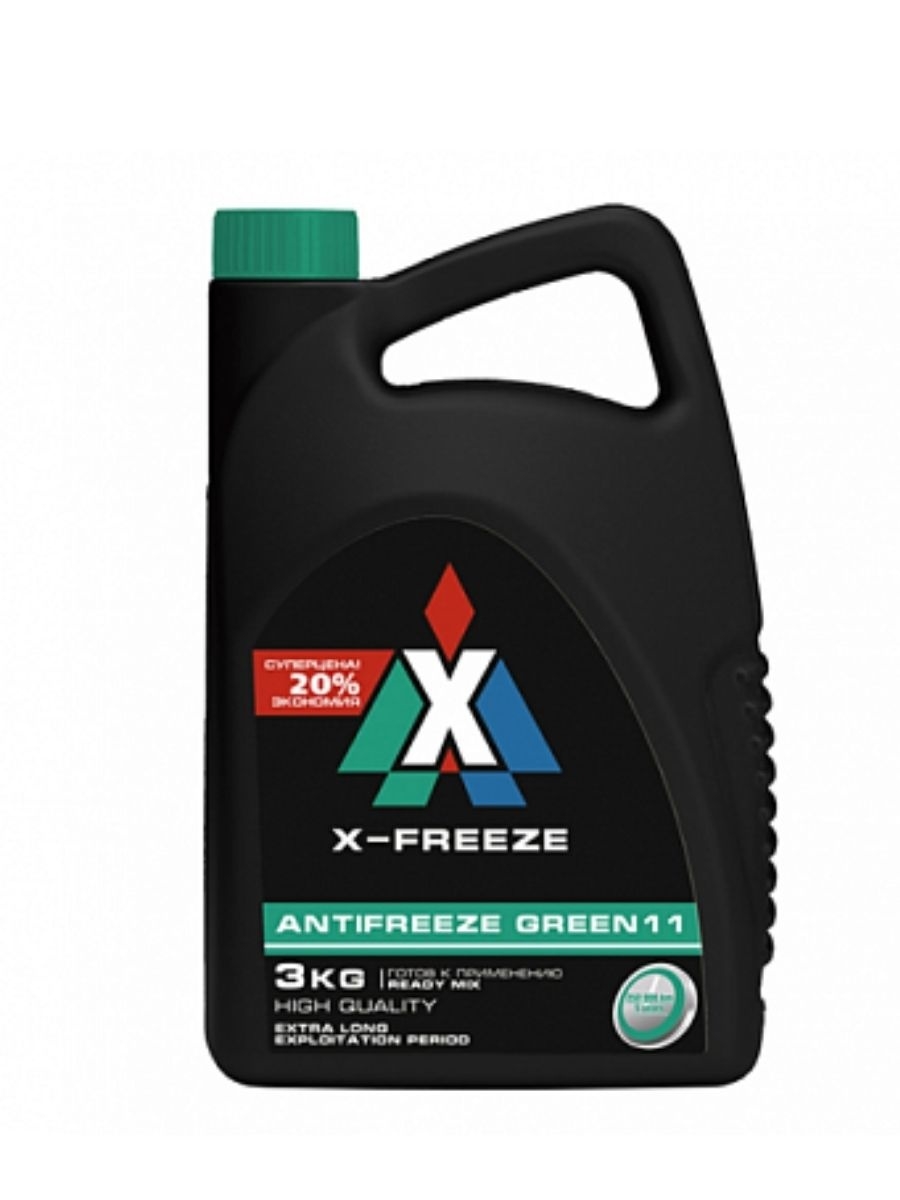 Антифриз X-Freeze Green (3кг)