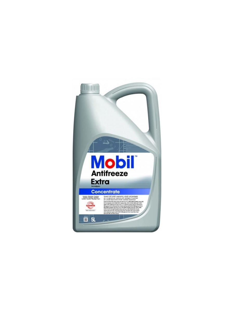 Антифриз MOBIL Antifreeze Extra концентрат сине-зеленый 5 л 151158R