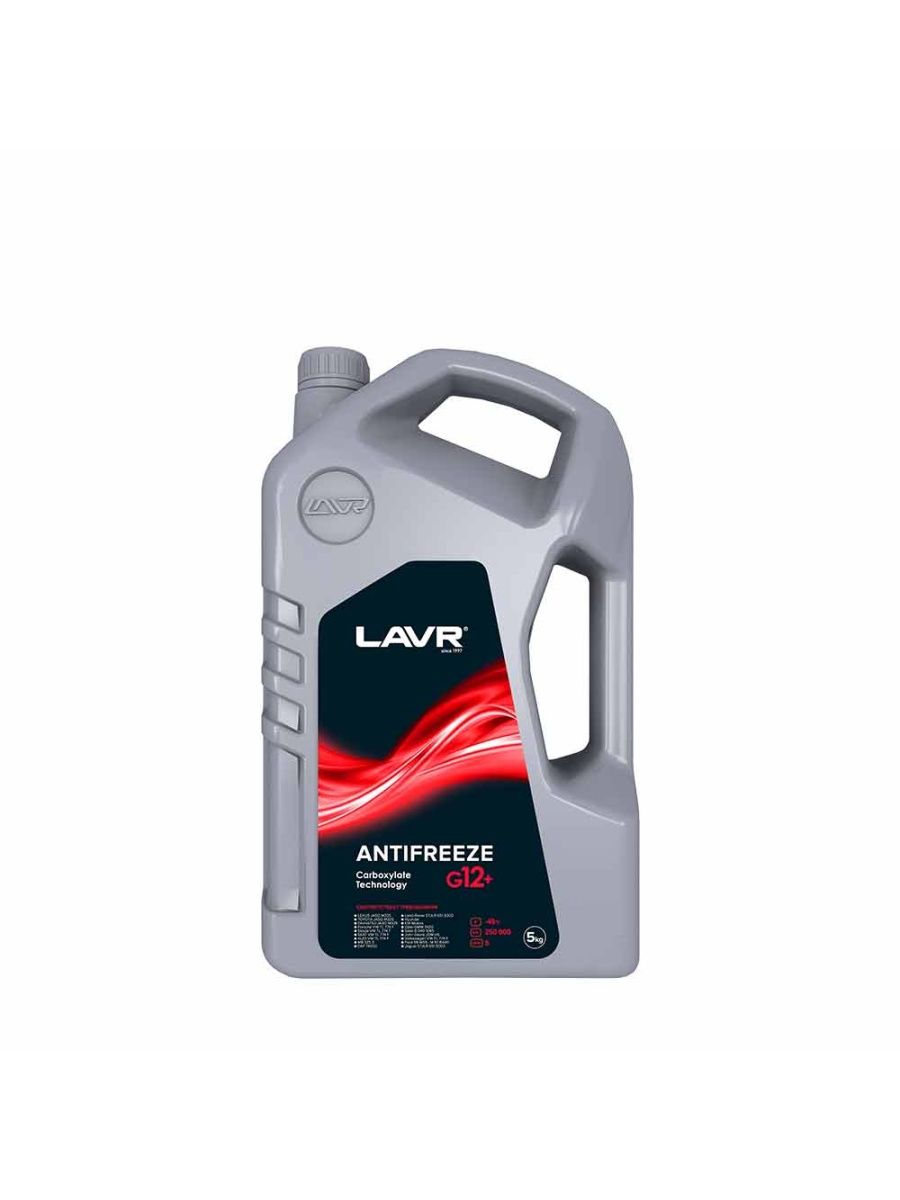 Охлаждающая жидкость ANTIFREEZE LAVR -45 G12+ 5кг