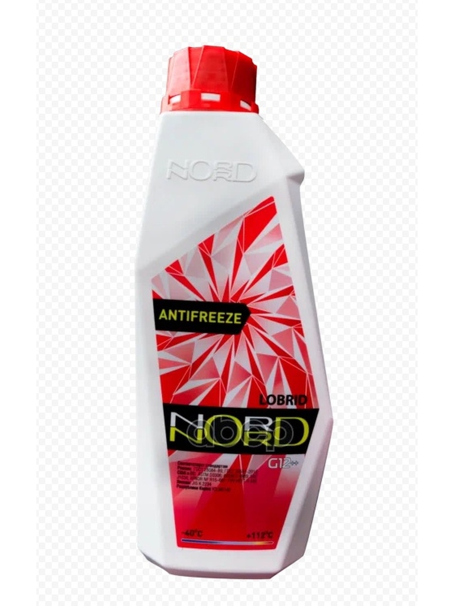 Антифриз NORD High Quality Antifreeze готовый -40C красный 1 кг NR