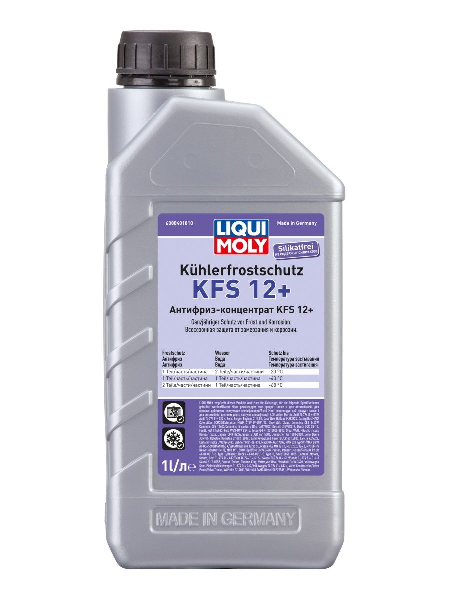 LM Kuhlerfrostschutz KFS 2001 Plus G12 Антифриз красныи концентрат G30 1л