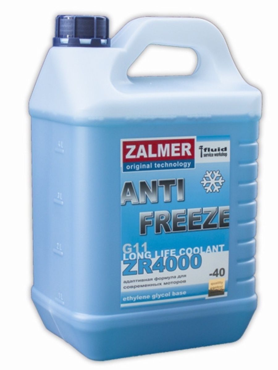 Антифриз ZALMER ZR4000 G11 синий 5кг