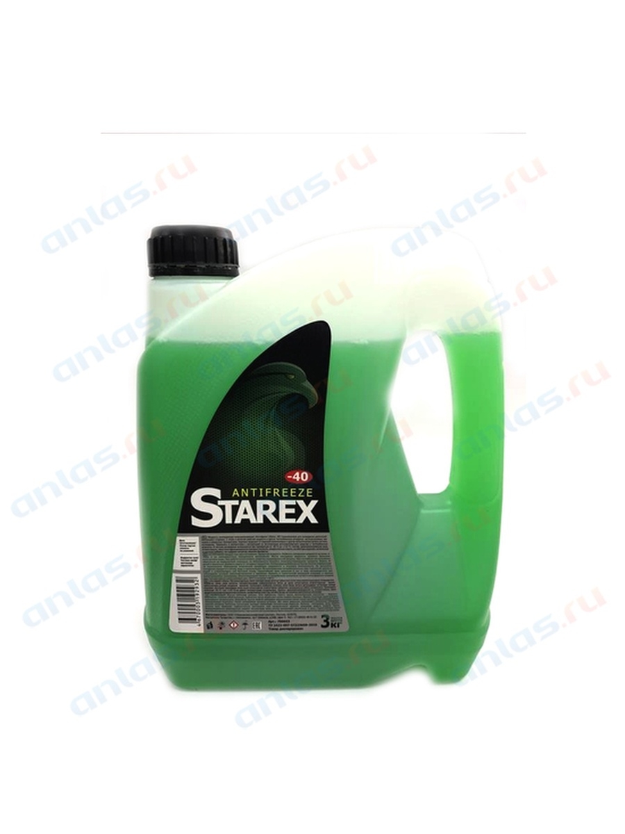 Антифриз Starex Green зеленый G11  3 кг 700653 (1 шт.)