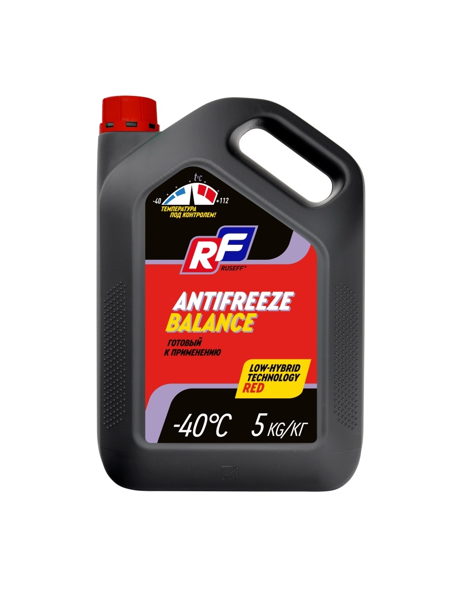 Антифриз RUSEFF 17482N ANTIFREEZE Balance красн. 5кг