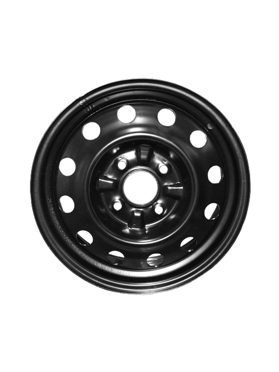 Диск колеса штампованный R15 6J 4x114.366.1ET45 TREBL 64E45M Black 9112675