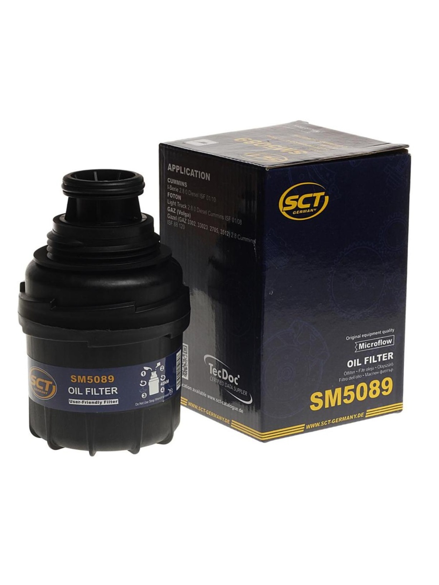Фильтр масляный ГАЗ-3302 (дв.CUMMINS 2.8) SCT MANNOL  SM5089