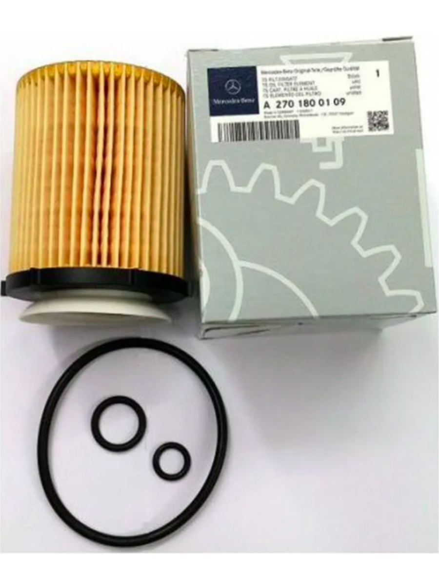 Фильтр масляный Mercedes-Benz A2701800109, A2701800009, OX982D, OE695, HU7044z, HU7116Z, ML4532