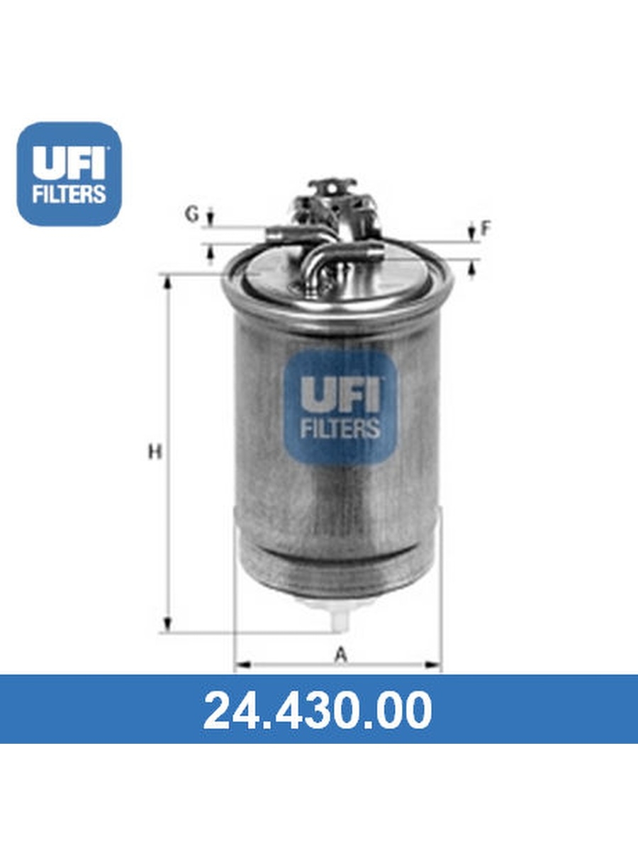 Топливный фильтр, UFI, 2443000