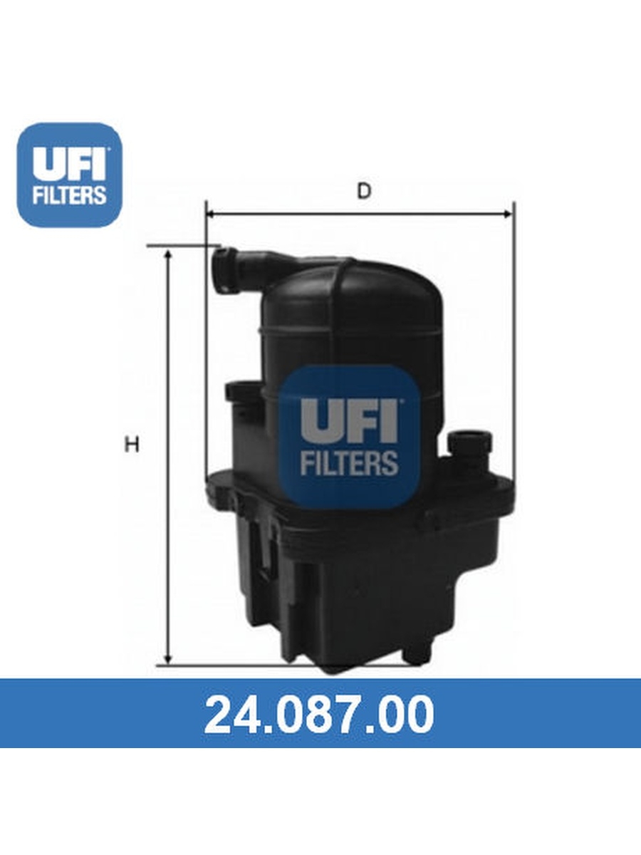 Топливный фильтр, UFI, 2408700