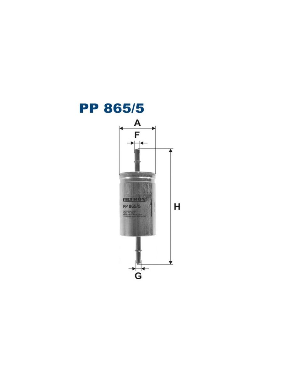 Фильтр топливный FILTRON PP8655