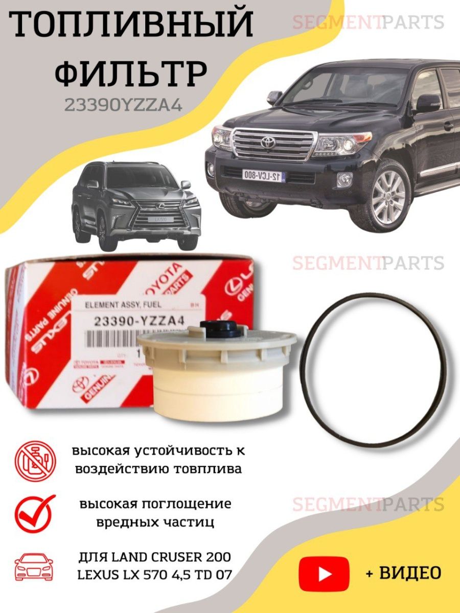 Топливный фильтр 23390YZZA4, TOYOTA