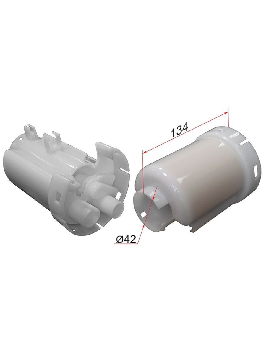 Фильтр топливный MITSUBISHI PAJERO 6G74,6G75 99-12COLT 02-10-(1 шт)