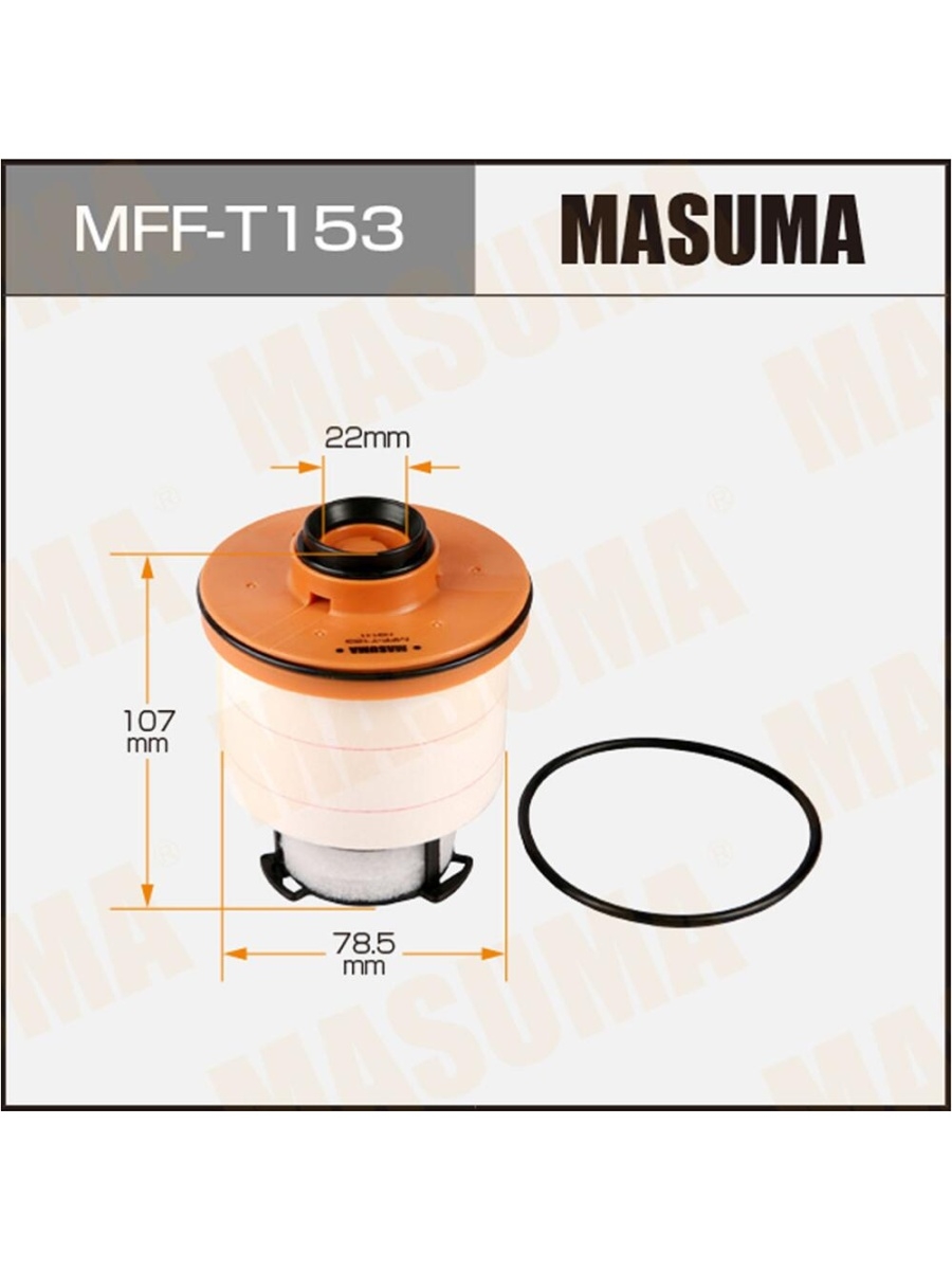 Фильтр топливный MASUMA MFF-T153