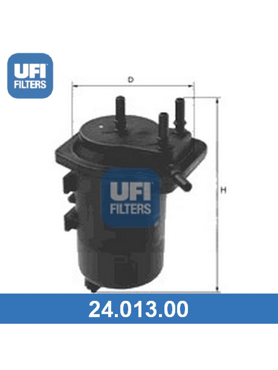 Топливный фильтр, UFI, 2401300
