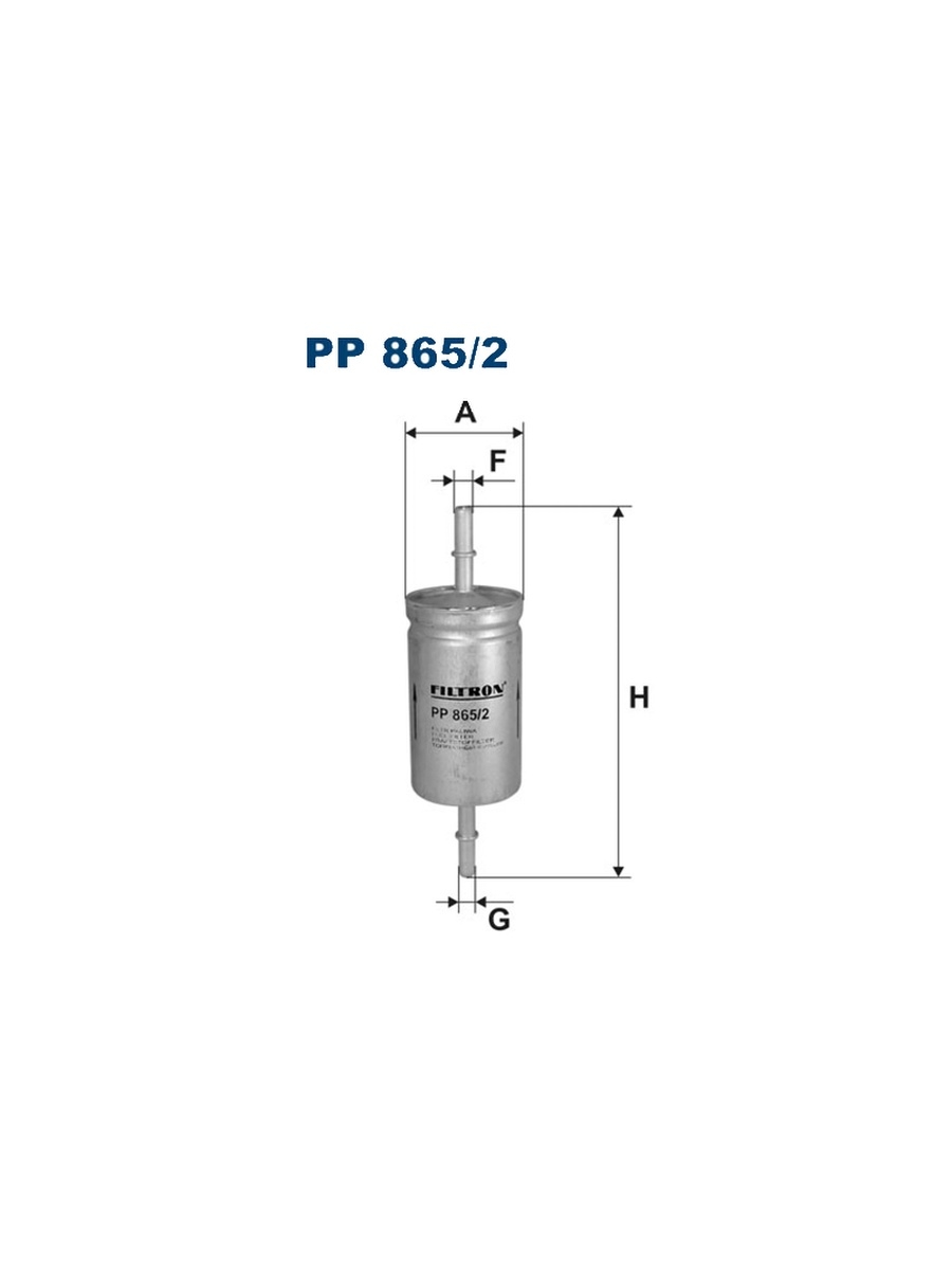 Фильтр топливный FILTRON PP8652