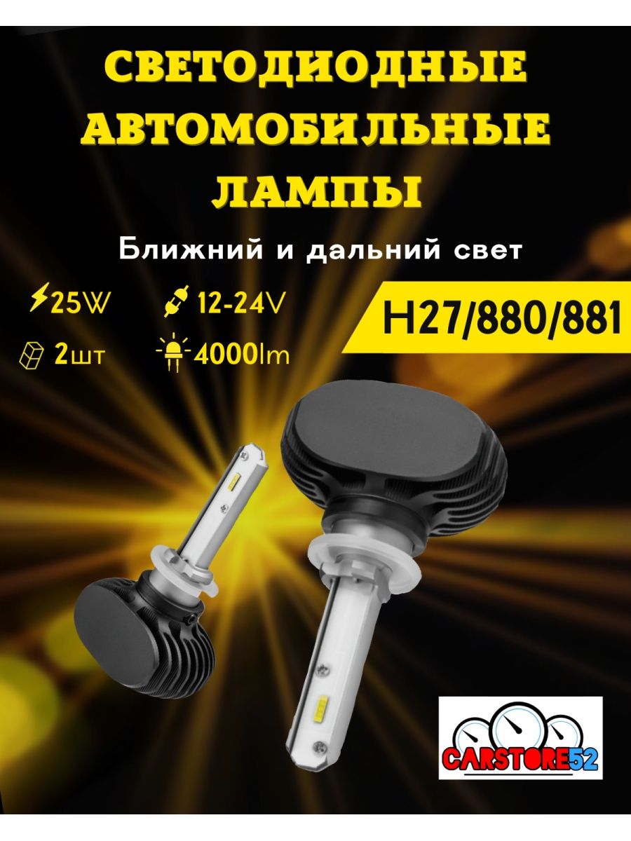 Светодиодные led лампы для авто диодные