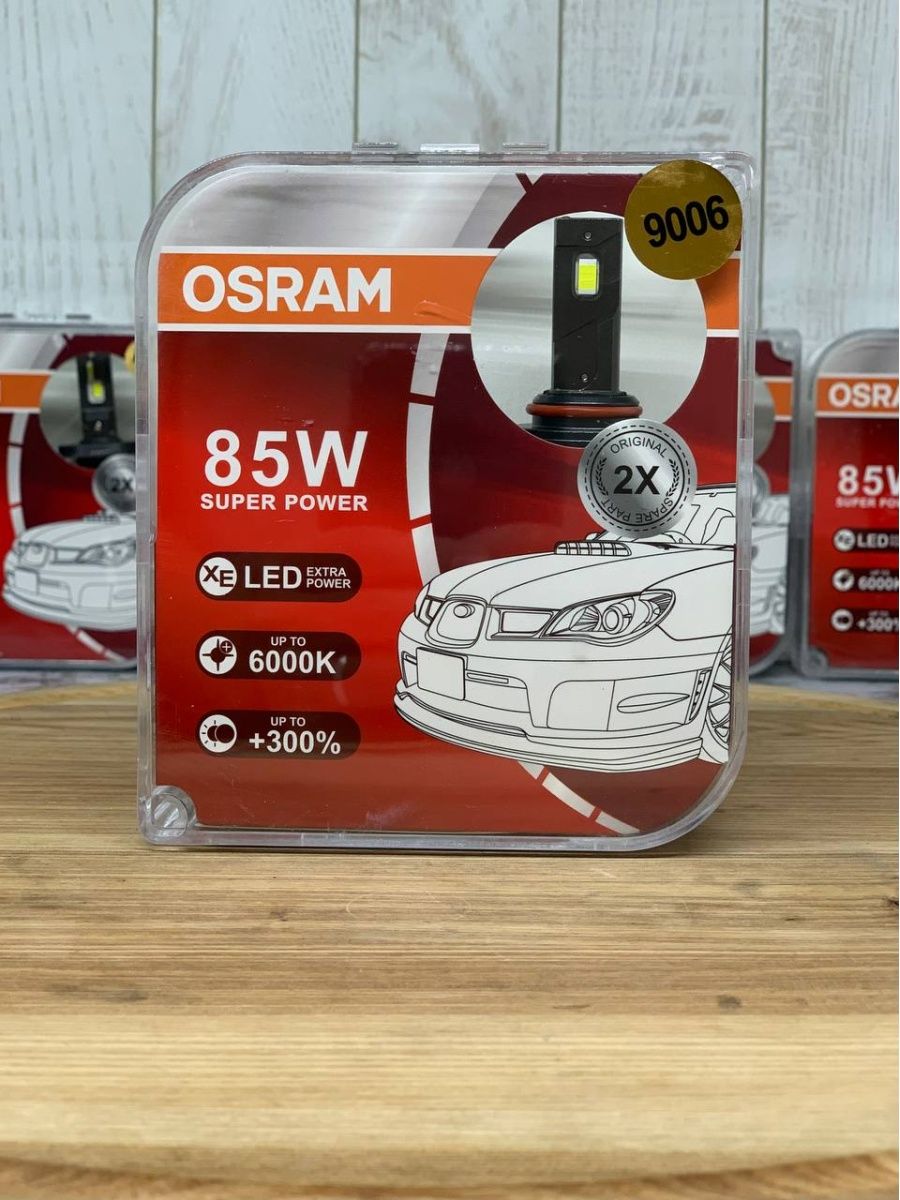 Светодиодные лампы Osram 9006,H4,H3,H1