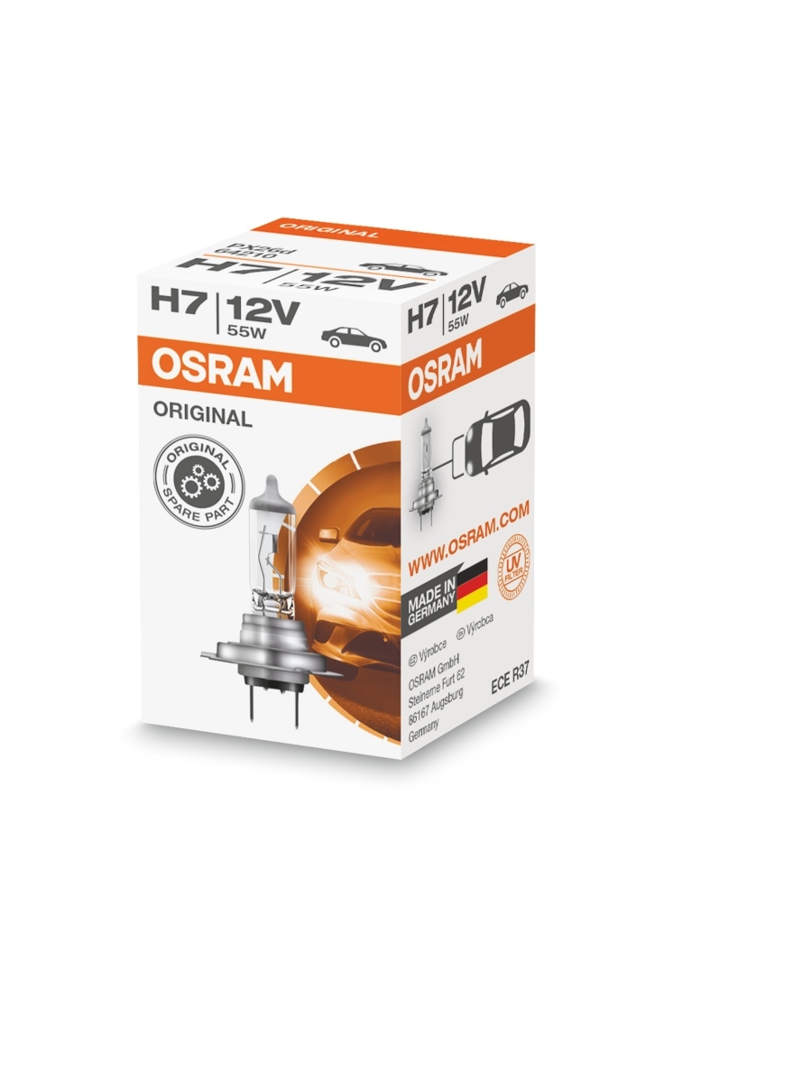 Лампа 64210 H7 12V 55W PX26d ORIGINAL LINE OSRAM