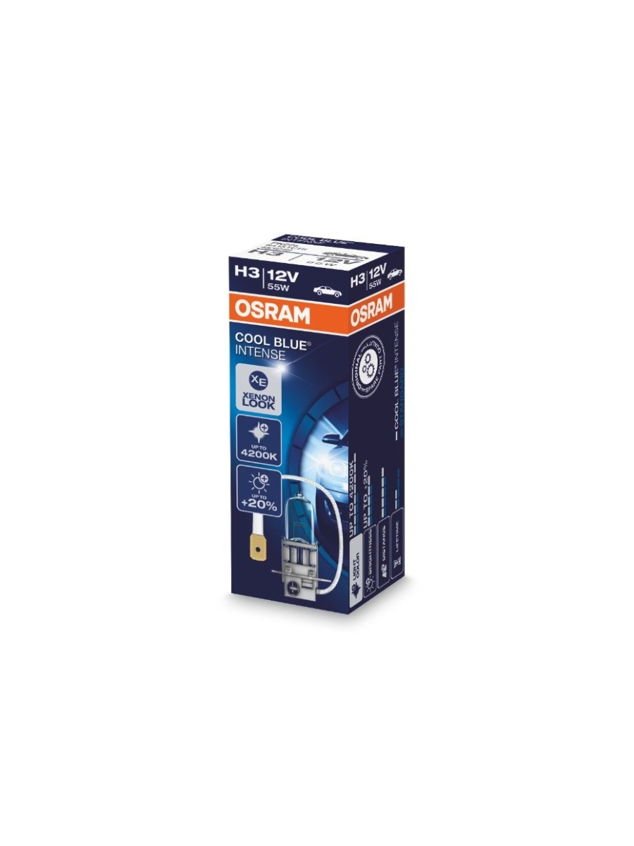 Галогенная лампа OSRAM H3 COOL BLUEINTENSE 64151CBI