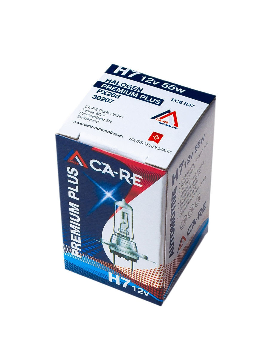 Галогенная лампа H7 CA-RE Halogen Bulb 12V 55W PX26d Premium