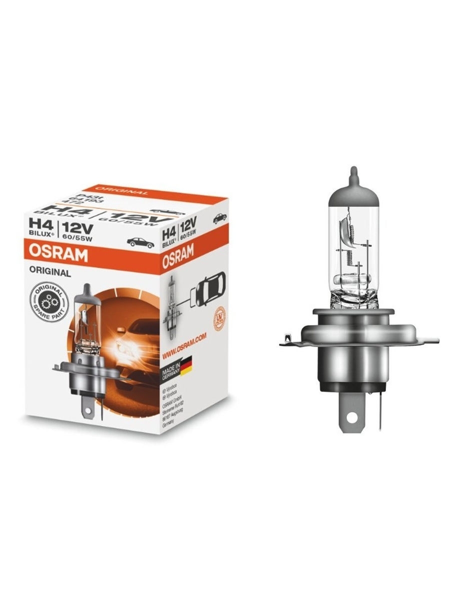 Лампа 64193 H4 12V 6055W P43t ORIGINAL LINE OSRAM