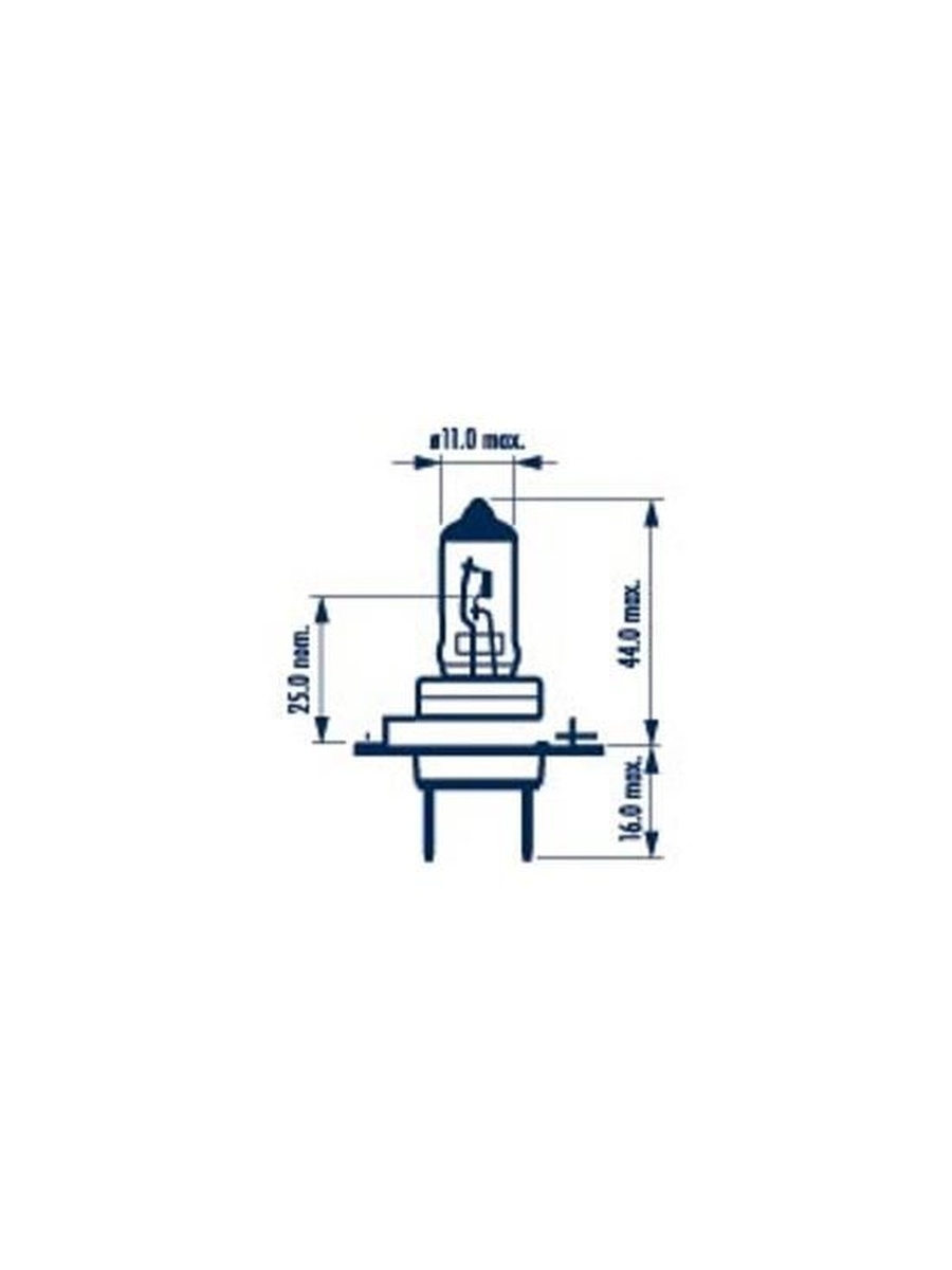 Лампа автомобильная Narva ( Нарва ) H7 Standard 1шт.