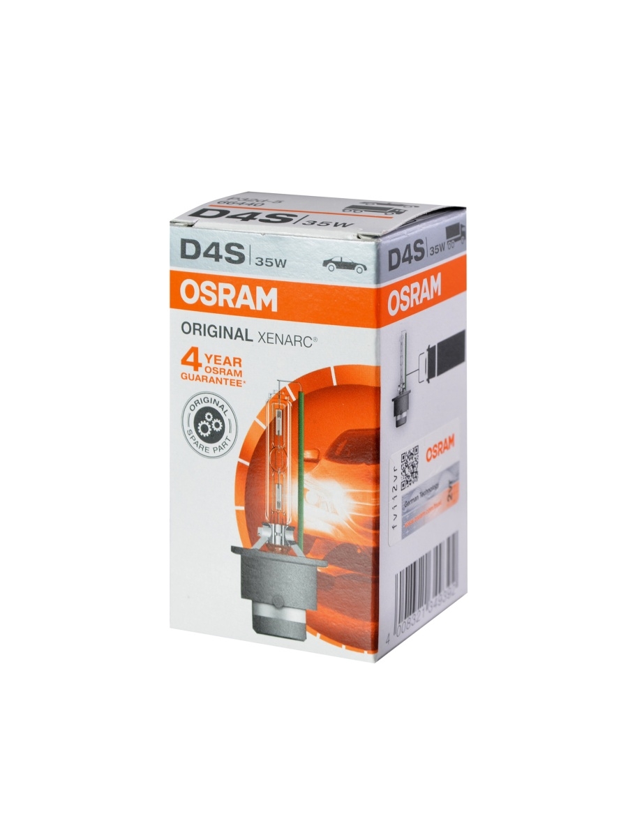 Лампа ксеноновая головного света OSRAM 42V, 35W, D4S, P32d-5, 4200K, 1шт - 66440