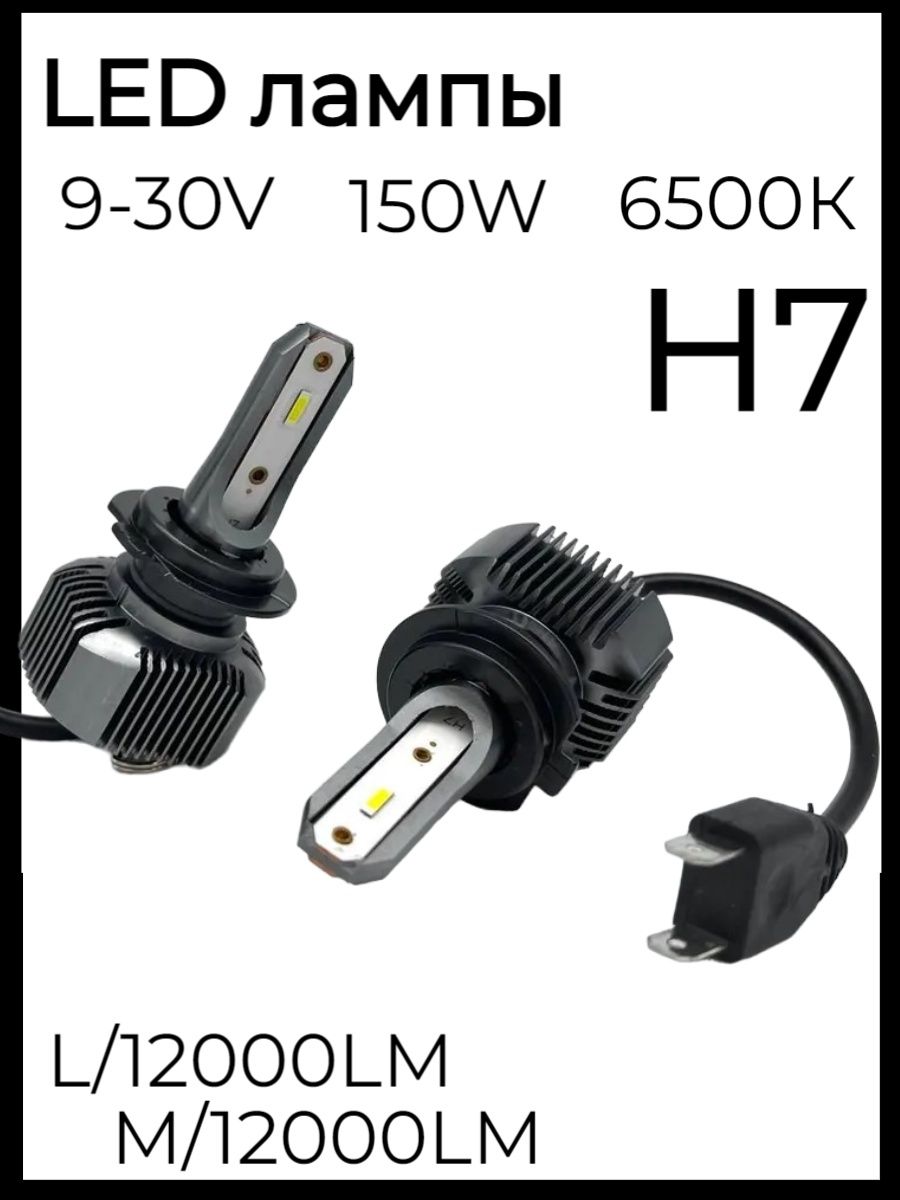 Автомобильные LED лампы LUHUIDA H7