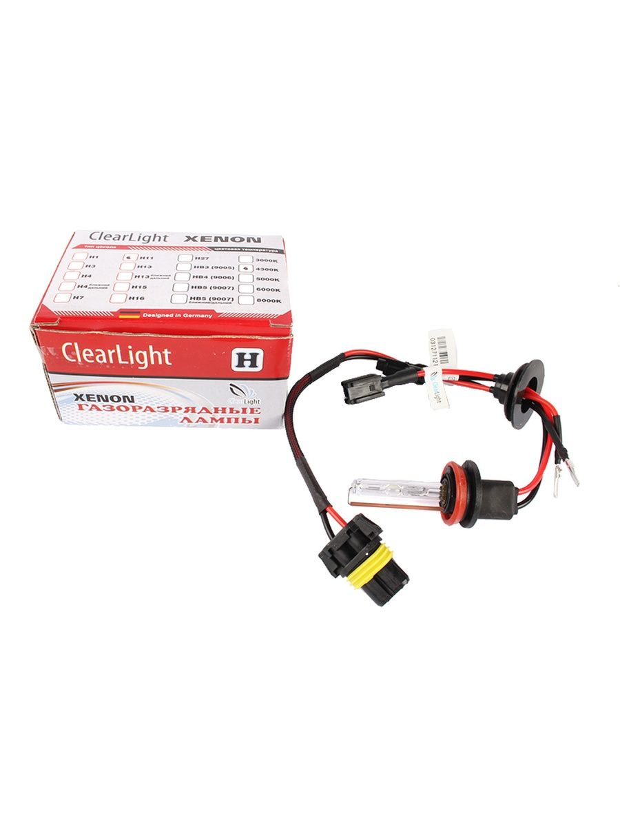 Лампа ксеноновая H11 4300K Clearlight шт.  LCL 0H1 143-0LL