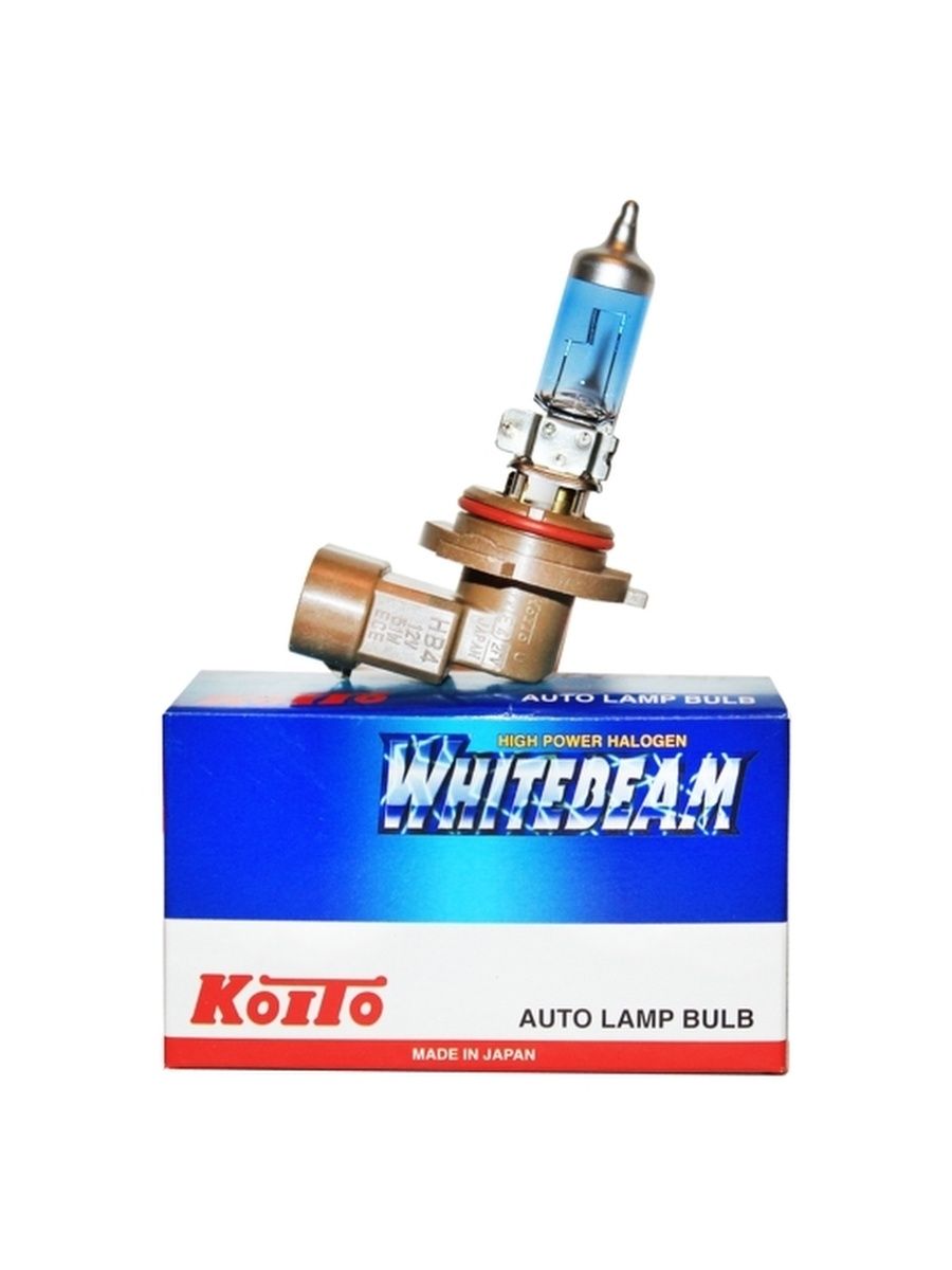 Лампа высокотемпературная Koito Whitebeam 9006 (HB4) 12V 55W (110W) 4200K (уп. 1 шт.) арт. 0757W