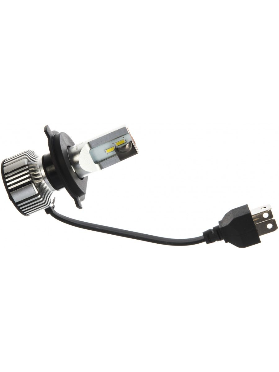 Автолампа PHILIPS Ultinon Essential H4, LED, HILO, 6500 K, 2 шт., 12 В 11342UE2X2