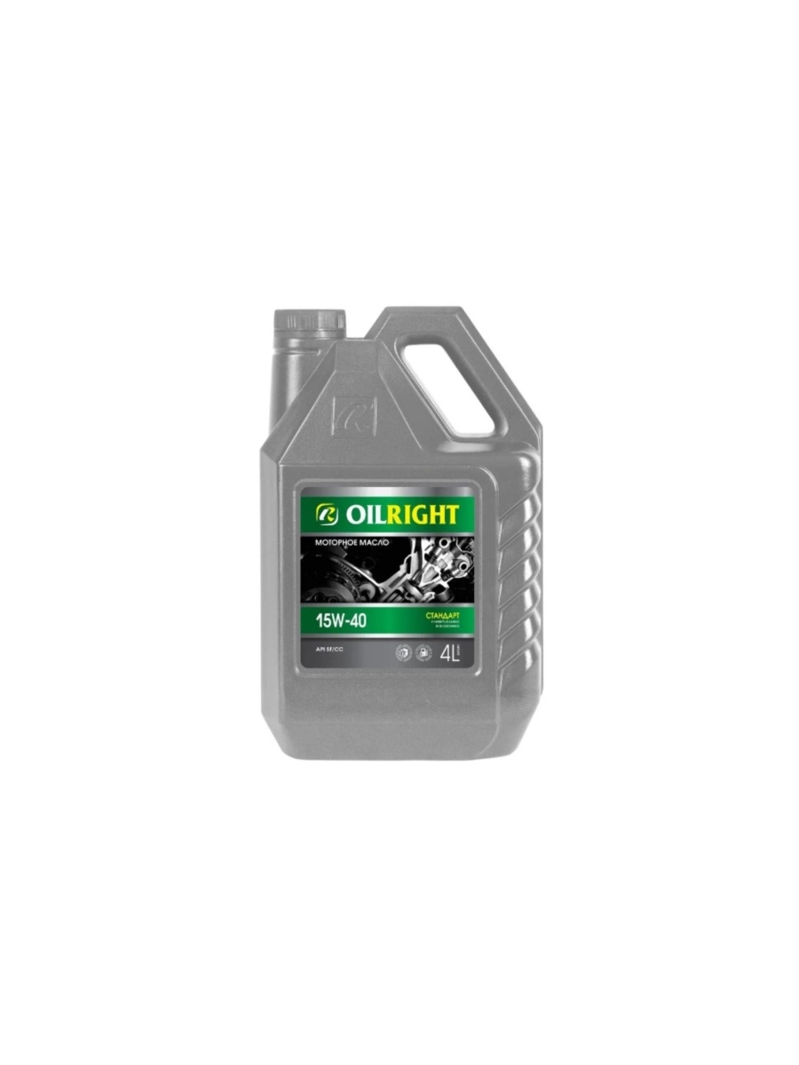 Масло моторное СТАНДАРТ 15W40 мин.4л OIL RIGHT 2373