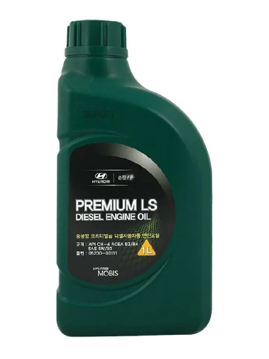 Моторное масло HYUNDAI Premium LS Diesel Engine Oil SAE 5W-30 CH-4 (1л)