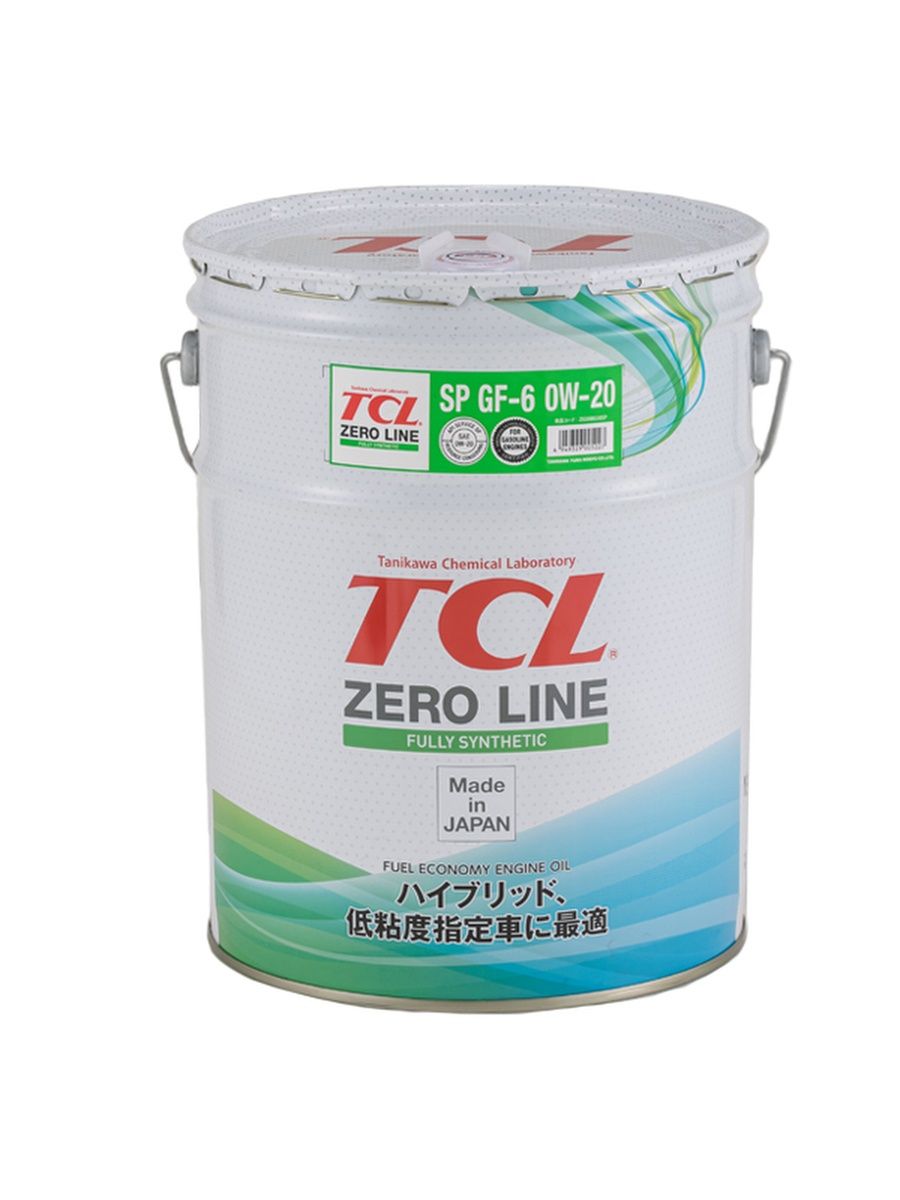Масло моторное TCL, SP, GF-6, 0W20, 20л.